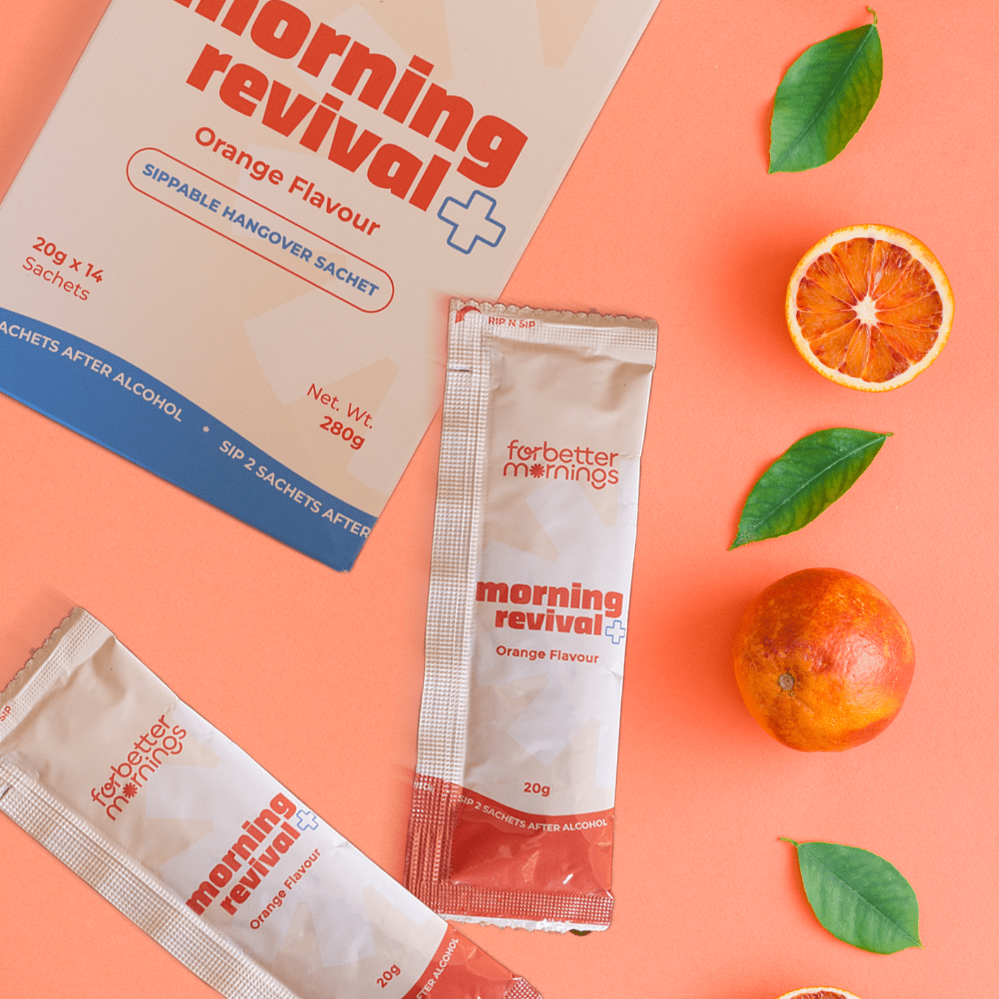 (Free Sample) 2 x sachets of Morning Revival - forbettermornings