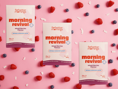 (Free Sample) 2 x sachets of Morning Revival - forbettermornings